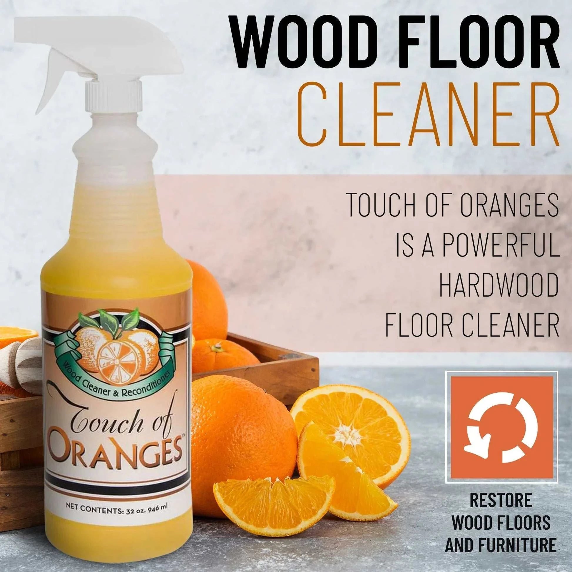 Orange Wood Cleaner and Beeswax