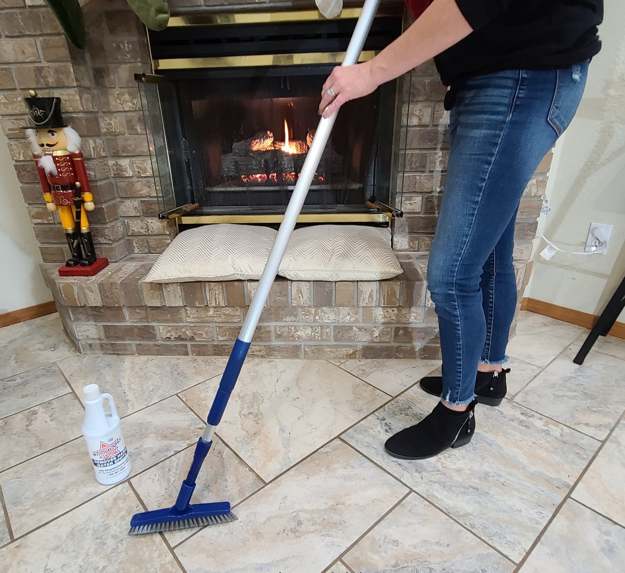 How to clean dirty grout