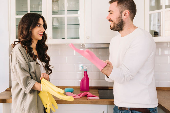 Top 10 Kitchen Cleaning Hacks for a Sparkling Space – Bring It On Cleaner