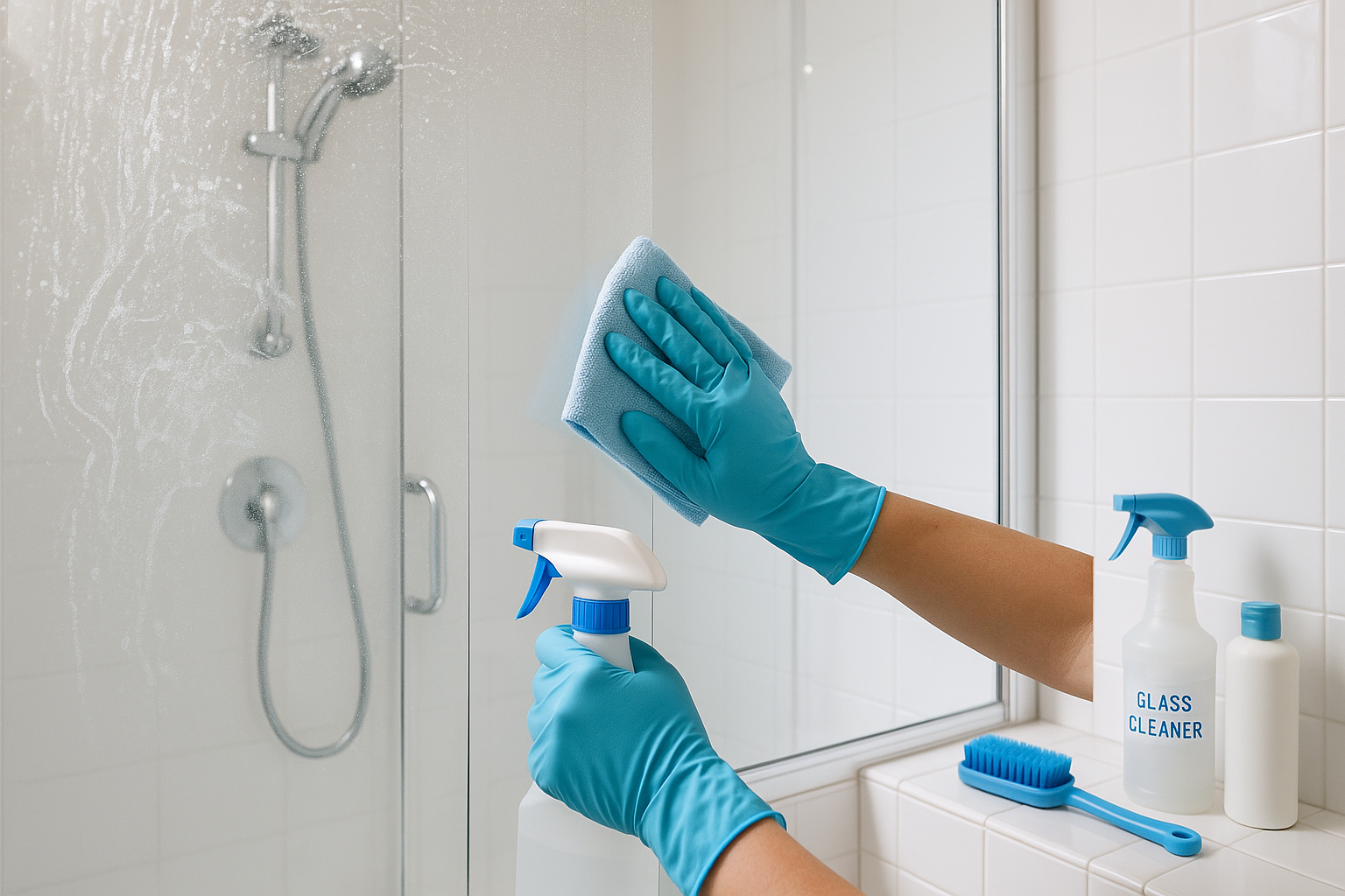 Scream Clean How to Effectively Clean Soap Scum with Bring It On Cleaner | Ultimate ...