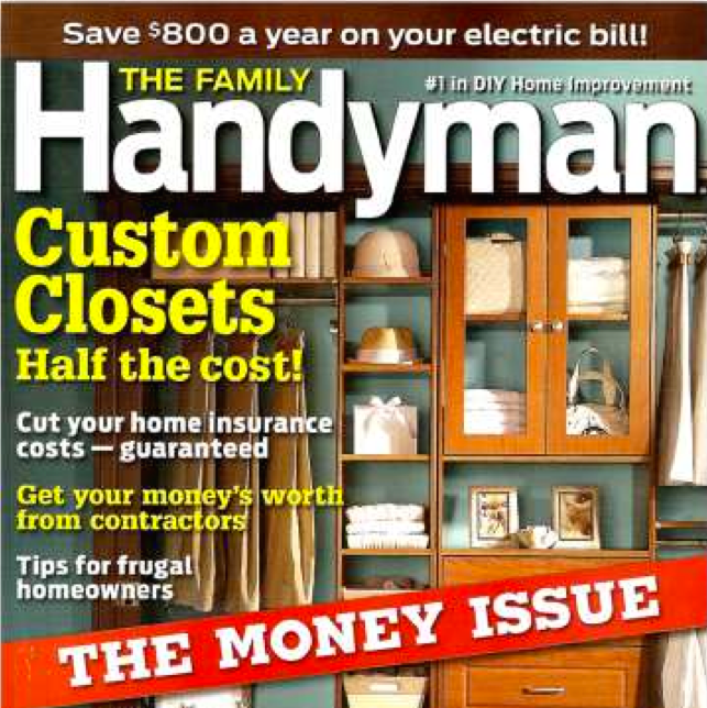 Handyman Magazine water spot remover