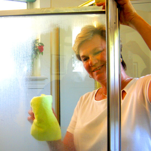 Remove White Fog On Shower Doors