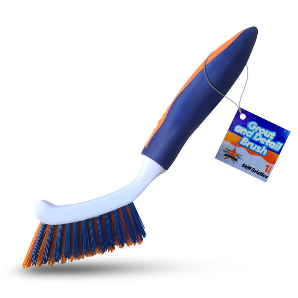 Bring It On Grout Cleaning and Detail Brush 8 Inch