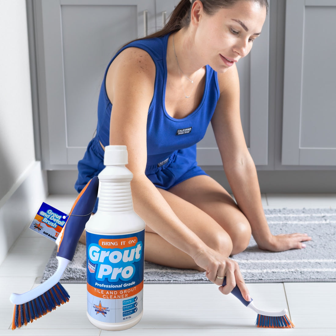 Bring It On Grout Pro Tile and Grout Cleaner – 32fl oz