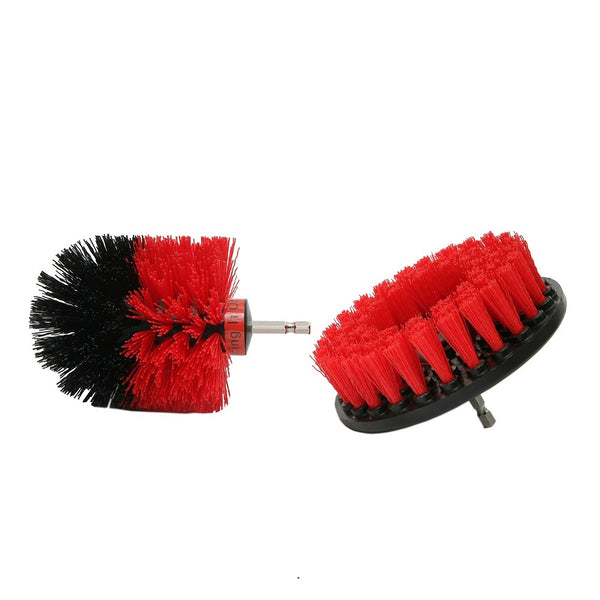 Exterior House Cleaning Brush Set with Extension Pole -The Ultimate  Extension Scrub Brush Set